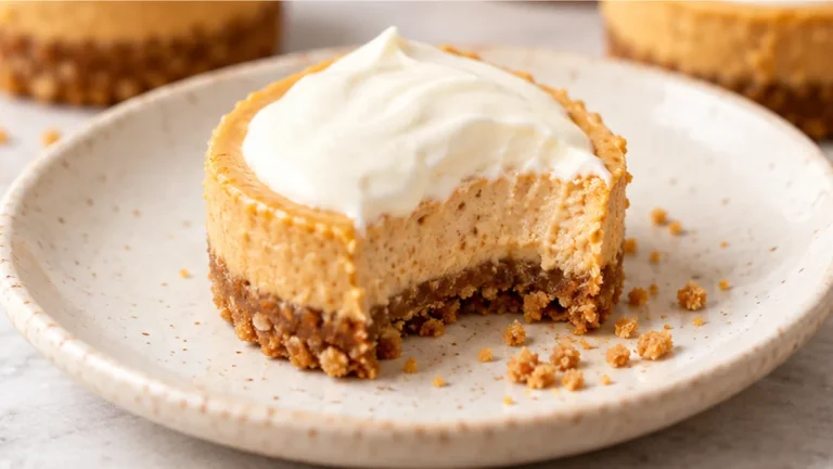 Melt-in-Your-Mouth Pumpkin Cheesecake Bites!